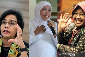 Sri Mulyani, Khofifah, Risma, 3 perempuan tervokal di media massa