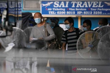 Fasilitas karantina Pemerintah Singapura untuk pekerja migran