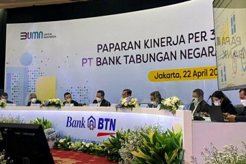 BTN raup laba bersih Rp625 miliar pada kuartal I 2021