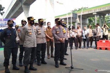 Menjelang KTT, aparat keamanan jaga ketat Gedung Sekretariat ASEAN