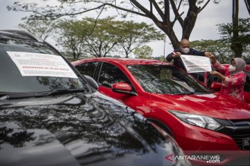 Kejati sita kendaraan tersangka dugaan korupsi Masjid Raya Sriwijaya Palembang