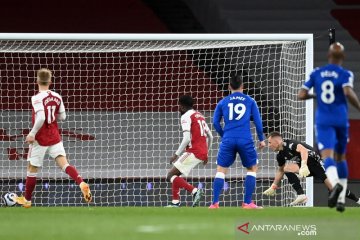 Blunder Bernd Leno pastikan Everton bawa tiga poin dari markas Arsenal