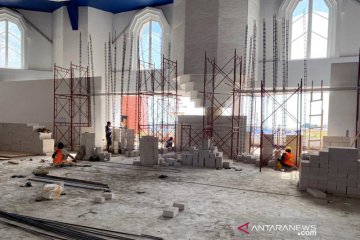 Pembangunan Masjid 99 Kubah Makassar dijadwalkan rampung tahun 2022