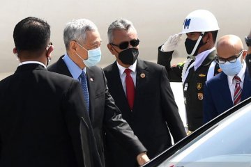 PM Singapura tiba di Indonesia untuk hadiri ASEAN Leaders' Meeting