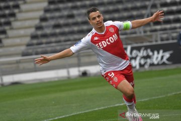 Wissam Ben Yedder bawa Monaco naik ke posisi kedua