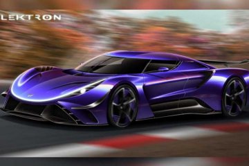 Elektron Quasar hypercar listrik dengan tenaga yang buas