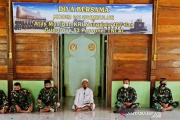 Kodim Simeulue gelar Shalat Gaib bagi korban KRI Nanggala-402