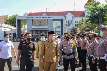 Wali Kota Surabaya minta warganya tahan diri tidak mudik Lebaran
