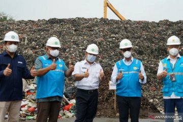 PLN uji coba bahan bakar sampah di PLTU Lontar Tangerang