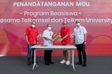 Telkomsel-Telkom University kolaborasi program beasiswa