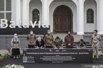 Pembentukan perusahaan patungan pengelola kawasan Kota Tua