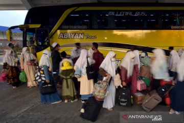 Santri Ponpes Darussalam Blokagung pulang kampung ke Bali