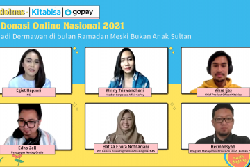 GoPay dan Kitabisa.com ajak masyarakat bersedekah di Hardolnas