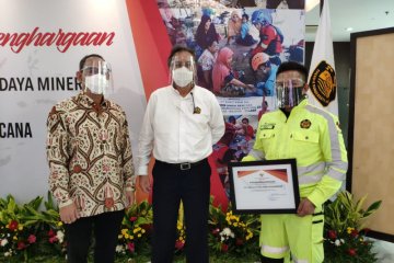 Menteri ESDM beri penghargaan tim respons darurat bencana JRBM