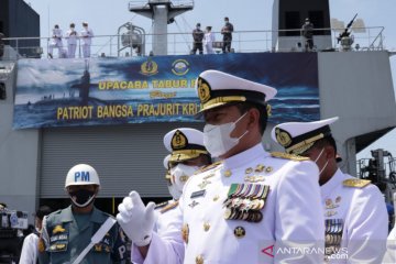 Kasal: Kapal AL Singapura baru evakuasi komponen ringan KRI Nanggala