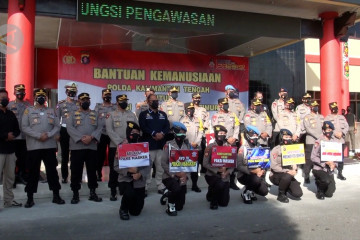 Kapolda Kalteng lepas bantuan kemanusiaan untuk bencana NTT