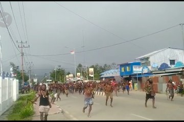 Polres Jayawijaya tenangkan kasus pembakaran 2 rumah di Wamena