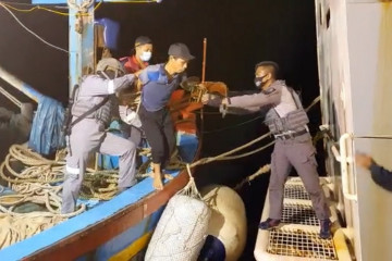 Bakamla kembali gagalkan aksi pencurian ikan oleh kapal asing