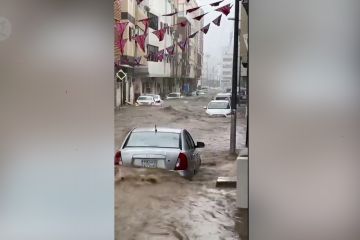Hujan deras sebabkan banjir parah di Mekkah