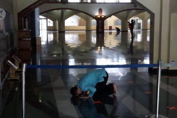 DKM Masjid Pusdai Jabar batasi jumlah jemaah shalat tarawih