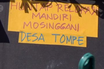 Korban gempa di Desa Tompe bangun rumah secara mandiri