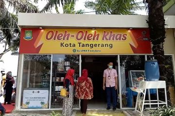 Ada sentra oleh-oleh UMKM di "rest area" tol Tangerang - Jakarta