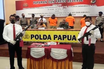 Satgas Nemangkawi tangkap penyandang dana pembelian senjata KKB  