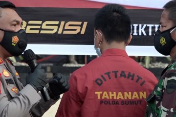 Polda Sumut tetapkan 5 tersangka alat tes antigen bekas