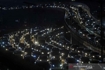 Volume kendaraan tinggalkan Jakarta pada H-5 larangan mudik