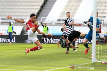 Arsenal kembali ke jalur kemenangan saat bungkam Newcastle