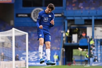 Dua gol Kai Havertz bawa Chelsea bungkam Fulham