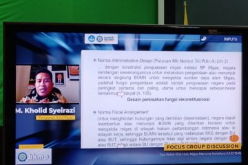 Revisi UU Migas harus segera tuntas, guna kepastian investasi hulu