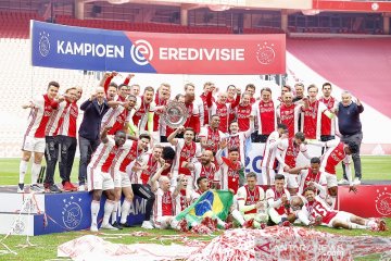 Klasemen Liga Belanda seusai Ajax rengkuh gelar juara