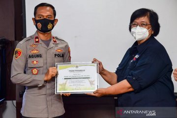 Menteri LHK apresiasi penyelamatan orangutan di Lampung Selatan