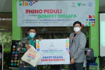 Rhino Indonesia beri bantuan untuk kurangi angka pengangguran