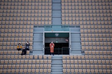 Lapangan utama French Open boleh dihadiri hingga 1.000 penonton