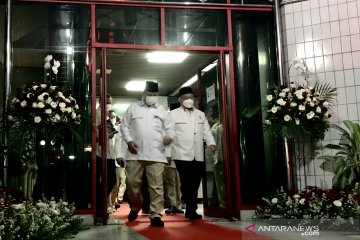 Presiden PKS temui Prabowo di markas Partai Gerindra sepakat jaga NKRI