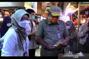 Jelang Lebaran, harga daging sapi di Pasar Senen Rp130 ribu