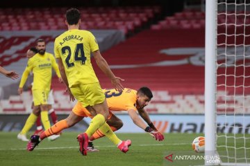 Villarreal lewati Arsenal ke final Liga Europa seusai jaga agregat 2-1