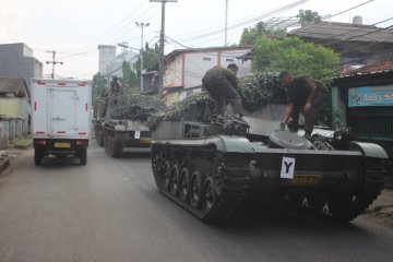 Kodam Jaya klarifikasi video viral tank halau pemudik