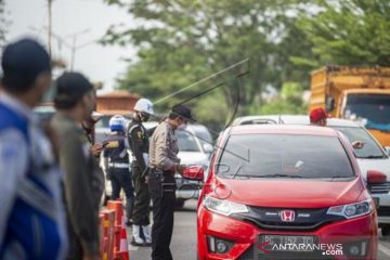 Penyekatan Pemudik Di Jalan Lintas Timur Sumatera