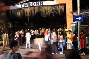 Tradisi malam Ela-ela dipusatkan di Keraton Kesultanan Ternate