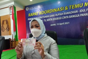 BI: Uang pecahan Rp75.000 untuk transaksi bukan cuma sekedar souvenir