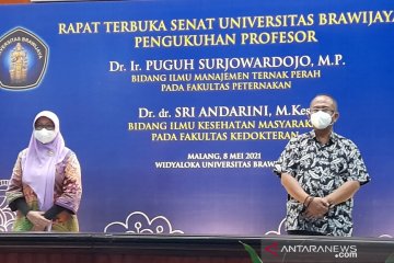 Universitas Brawijaya tambah dua profesor sekaligus