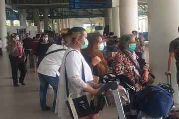 Peniadaan mudik hari ke-3, Bandara Kualanamu layani 122 penumpang