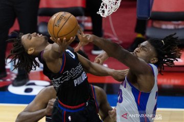 NBA : Philadelphia 76ers menang atas Detroit Pistons 118-104