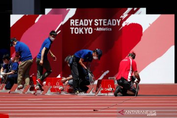 Olimpiade Tokyo gelar uji coba atletik tanpa penonton