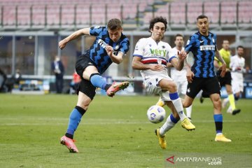 Sudah juara, Inter lanjutkan tren nirkalah saat gulung Sampdoria
