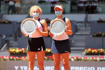 Krejcikova/Siniakova amankan gelar Madrid Open di sektor ganda putri