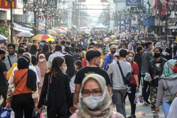 Kepadatan pusat perbelanjaan di Bandung